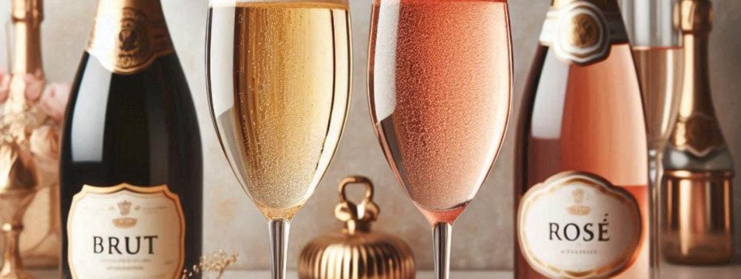 What is the difference between Brut and Rose champagne?