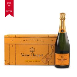 Veuve Clicquot Champagne Case of 12x750ml