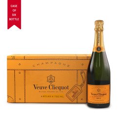 Veuve Clicquot Yellow Label Brut Champagne Case of 6