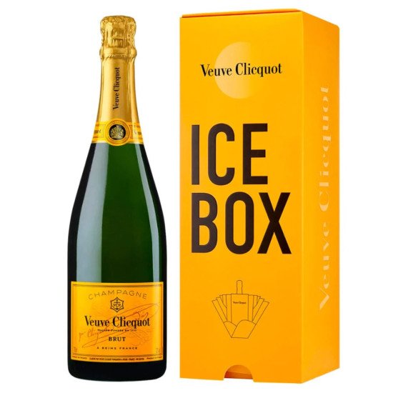 Veuve Clicquot Yellow Label Brut Champagne Ice Box Gift Set - 750ML