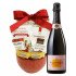 Veuve Clicquot Rose Champagne Gift Basket