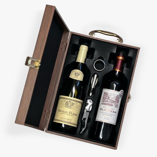 French Red And White Wine Gift Set