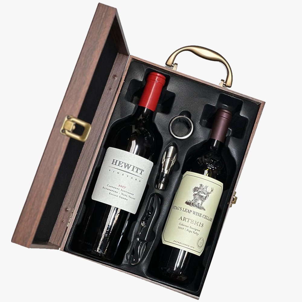 Napa Valley Cabernet Sauvignon Red Wine Wooden Gift Box