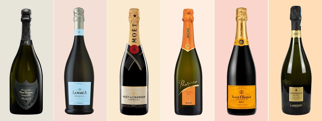 different types of sparkling wines